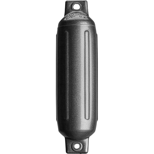Polyform G-1 Twin Eye Fender 3.5" x 12.8" - Metallic Graphite [G-1 METALLIC GRAPHITE]