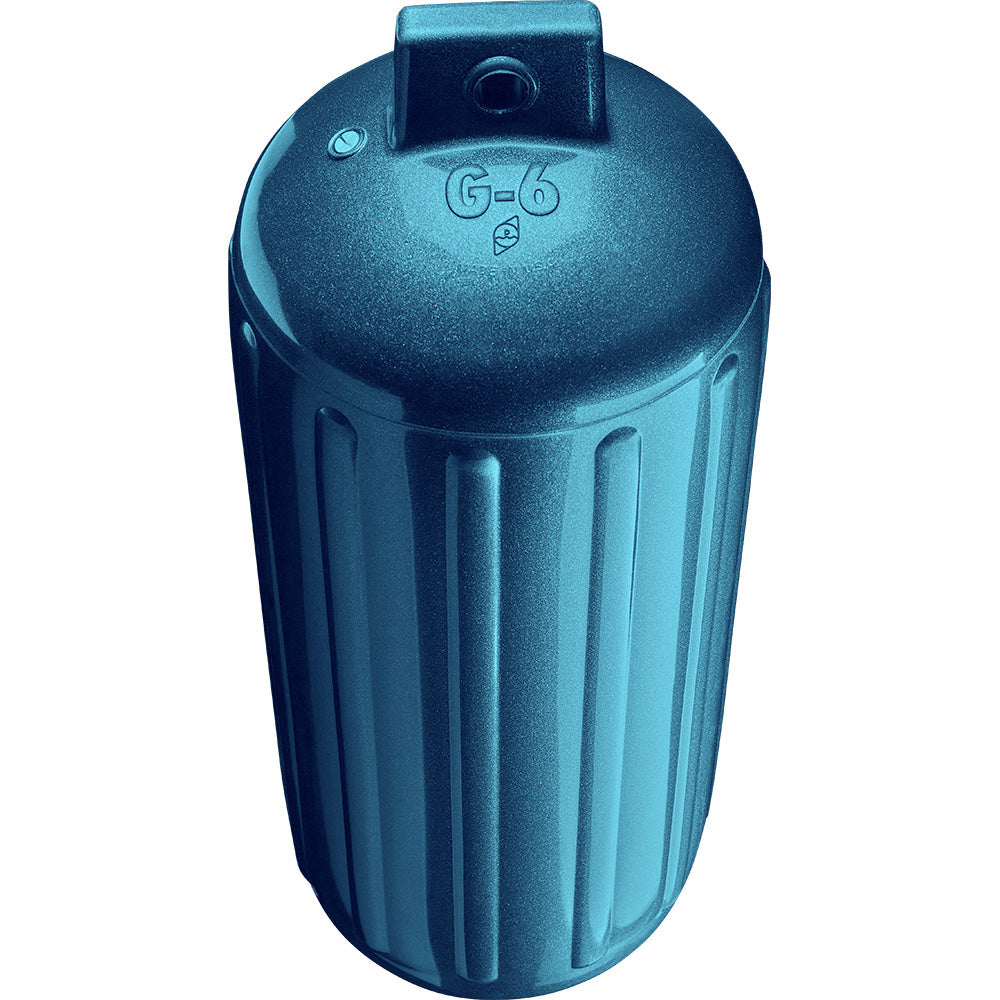 Polyform G-6 Twin Eye Fender 11" x 30" - Metallic Blue [G-6 METALLIC BLUE]