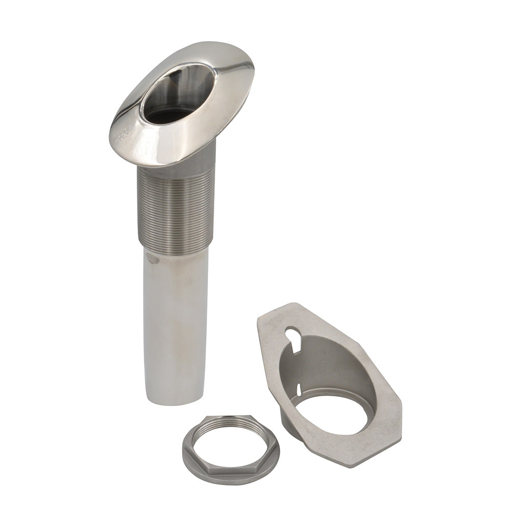 C.E. Smith Screwless Flush Mount Rod Holder - 30 Degree - Black Liner - No Logo [53678]