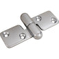 Sea-Dog Take-Apart Hinge - Forged Brass Chrome-Plated [204279-1]