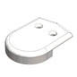 TACO 2" Rub Rail End Cap - White [F90-0001WN]