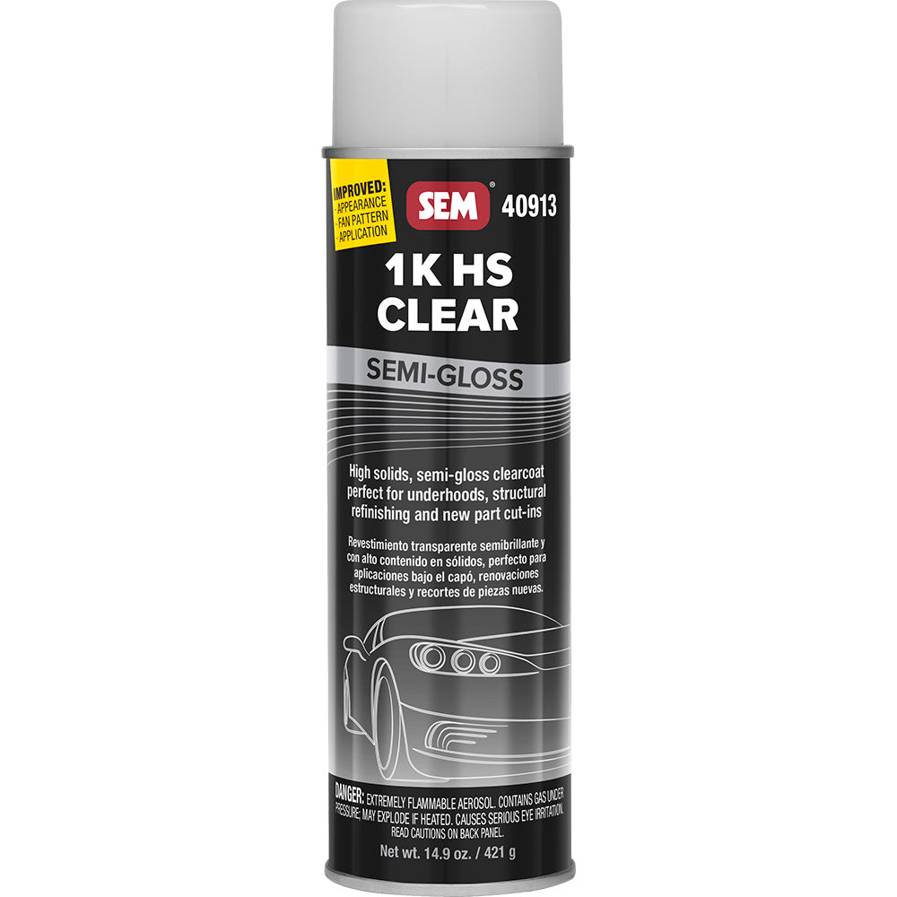 SEM 1K HS Clear - 20oz Aerosol Can - Semi-Gloss Finish [40913]