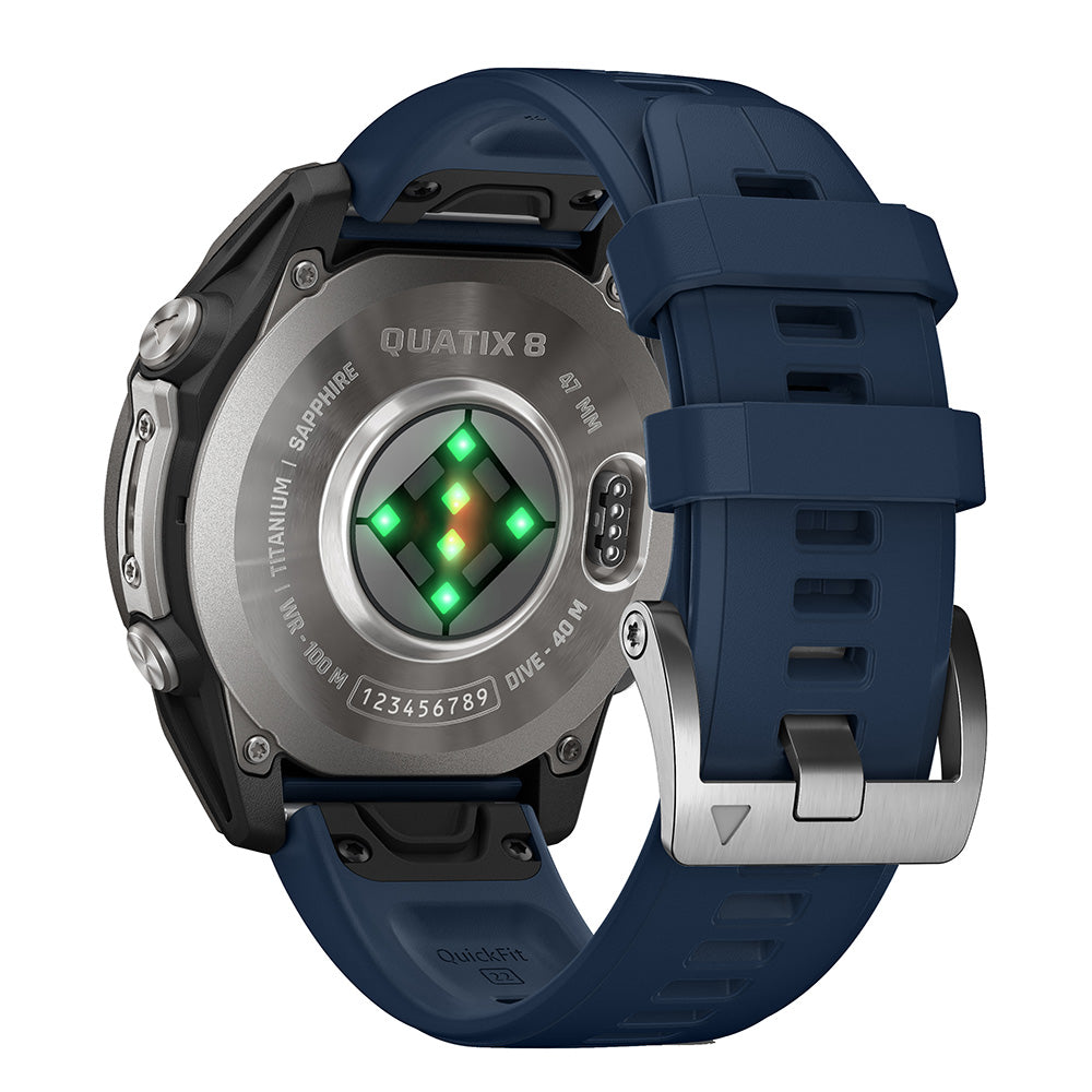 Garmin quatix 8 - 47mm AMOLED Marine GPS Smartwatch [010-02904-50]