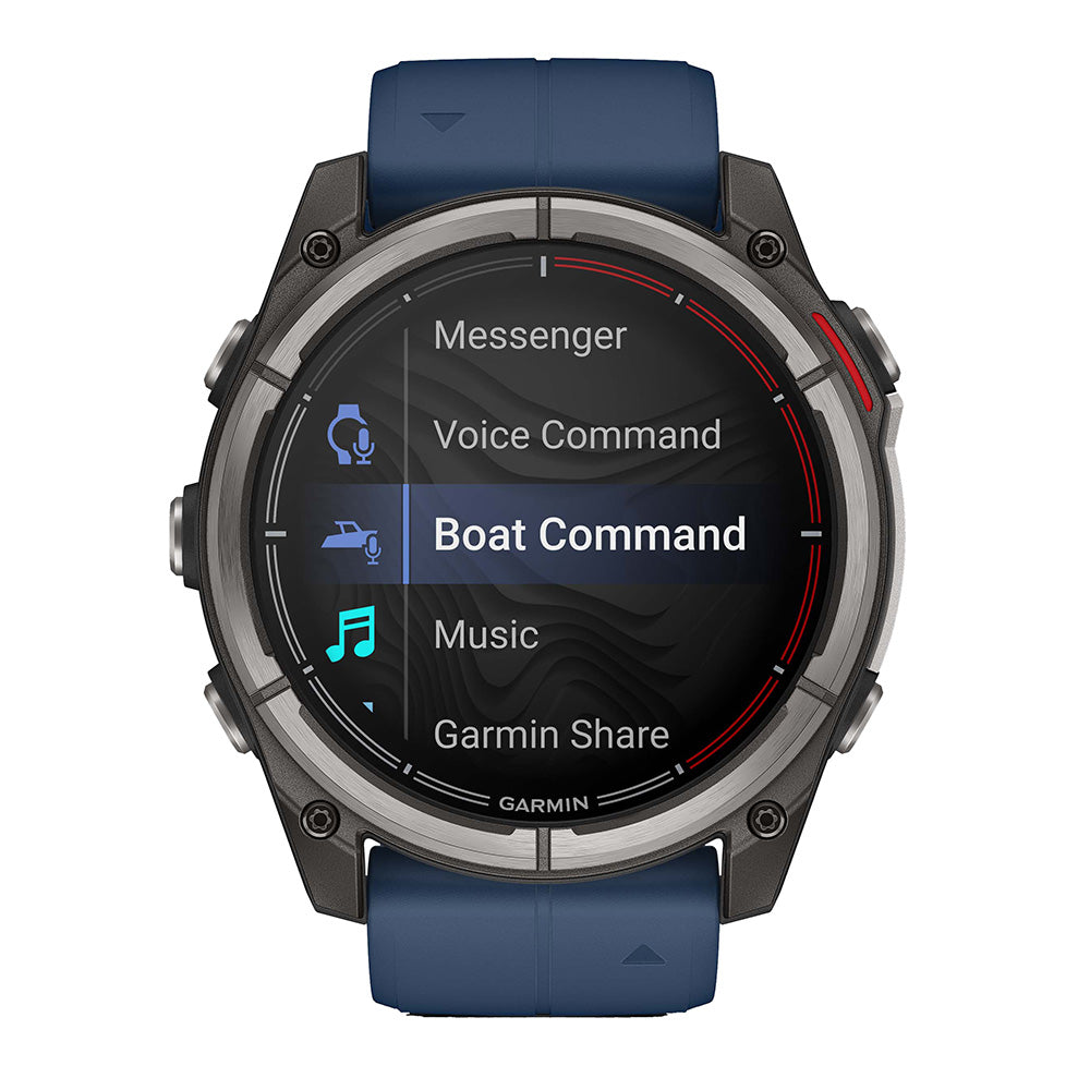 Garmin quatix 8 - 51mm AMOLED Marine GPS Smartwatch [010-02905-90]