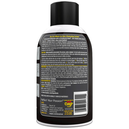 Meguiar's Whole Car Air Refresher Odor Eliminator - Black Chrome Scent [G181302]