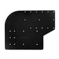 Sea Brackets Large Offset Trolling Motor Plate f/Minn Kota Quest - Black [SEA2305-BLK]