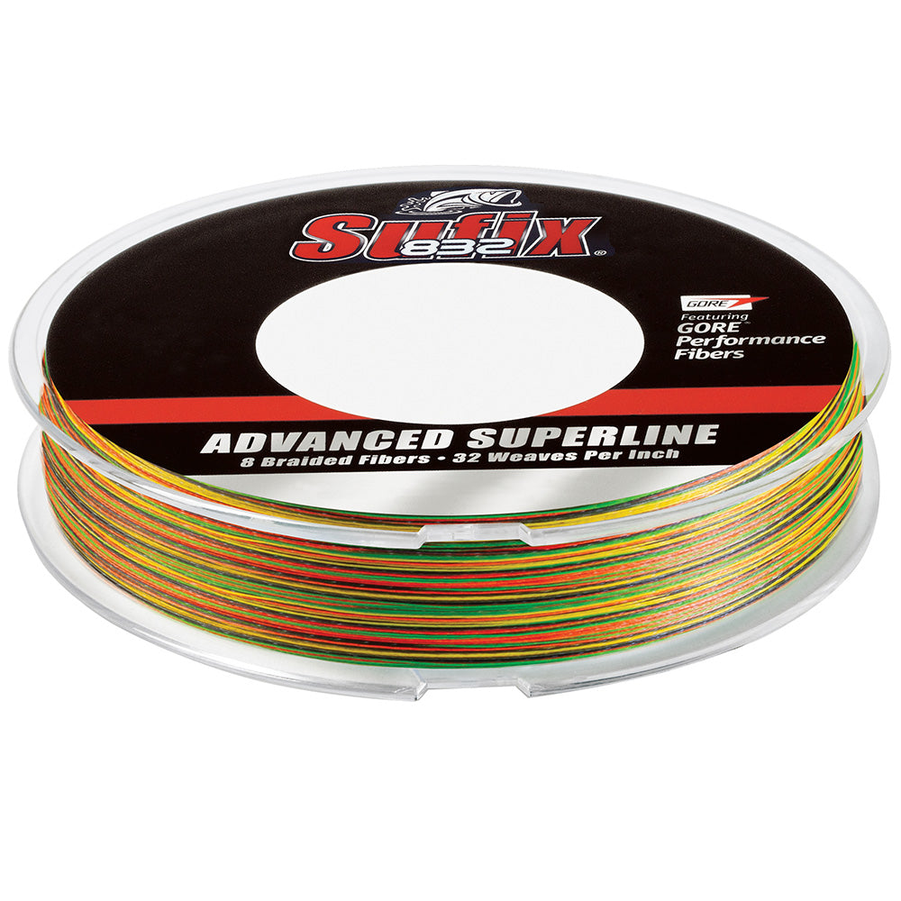 Sufix 832 Braid - 65lb - Fire Tiger - 300 yds [660-165FT]