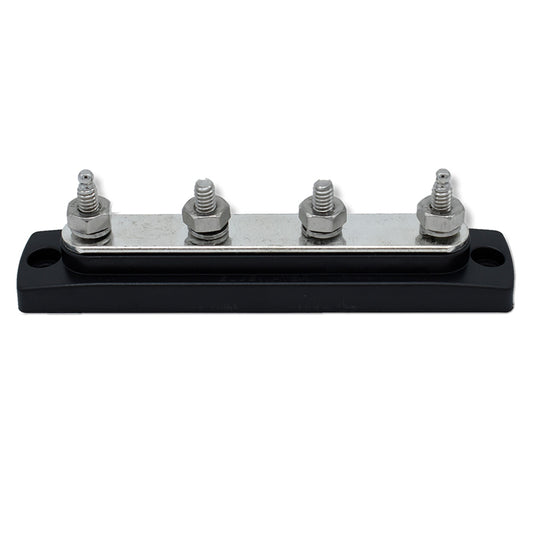 Bluewater Common Stud Busbar 4 Gang - Black [312303-B-020]