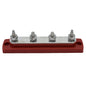 Bluewater Common Stud Busbar 4 Gang - Red [312303-B-025]