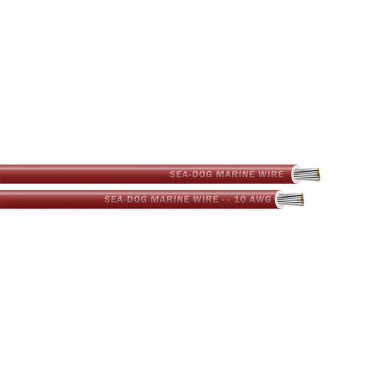 Sea-Dog 10 AWG Red Primary Wire - 250' [8010024]