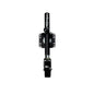 Powerwinch Select Series Jack - 1000lb, Weld-On, Single Wheel, Carbon Black [21400-J-1000-W1-B-R]
