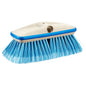 Star brite Deluxe Medium Blue Wash 8" Brush Head w/Bumper - Dual Connections [40162]