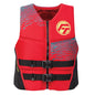 Full Throttle Men's Rapid-Dry Flex-Back Life Jacket - S - Red/Black [142500-100-020-26]