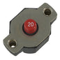 Egis 20A Push Button Circuit Breaker - Reset Only [4712-20]