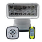 ACR RCL-200 White Wireless LED Searchlight w/URP-103 Wired Point Pad  URH-103 Wireless Handheld Remote [1965]