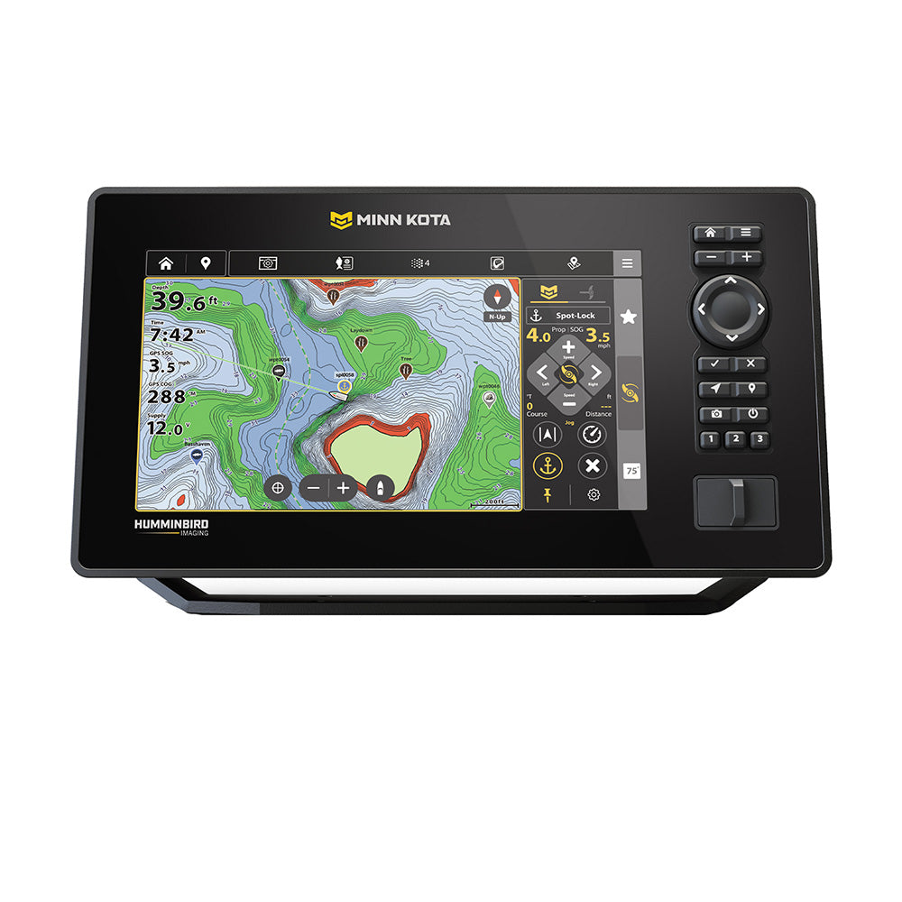 Minn Kota X9 CMSI+ VX 9" GPS/Fishfinder w/Transom Mount Transducer [412370-1VX]
