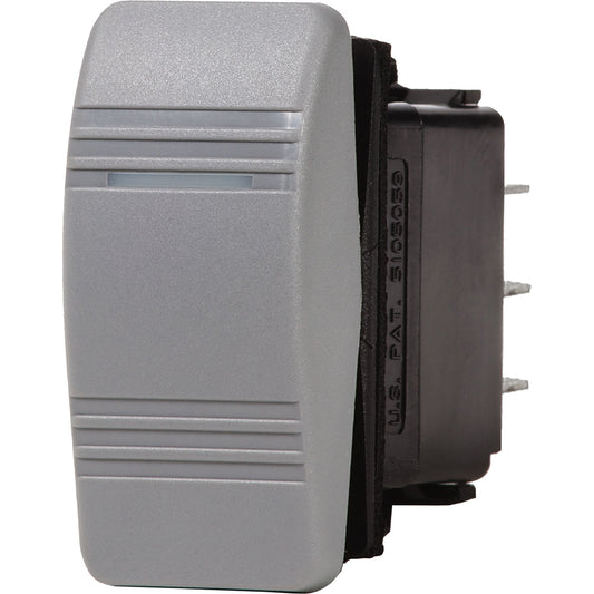 Blue Sea 8230 Water Resistant Contura III Switch - OFF-ON - Grey [8230]
