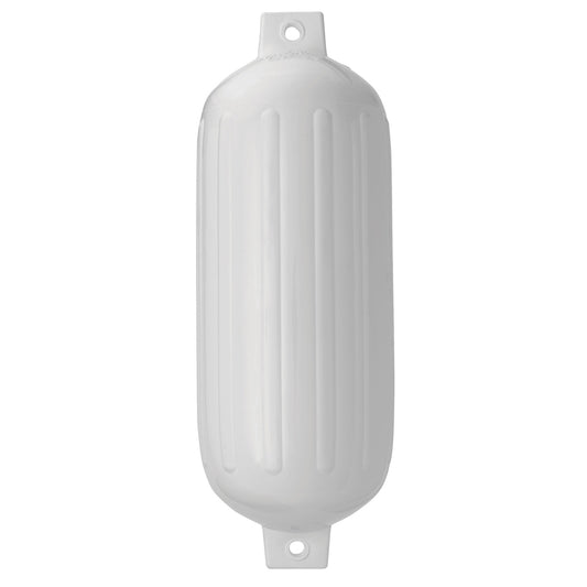 Polyform G-6 Twin Eye Fender 11" x 30" - White [G-6 WHITEWO]