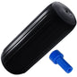 Polyform HTM-3 Fender 10.5" x 27" - Black w/Adapter [HTM-3 BLACK W/AIR ADAPTER]