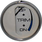 Faria Chesapeake White SS 2" Trim Gauge (J/E/Suzuki Outboard) [13809]