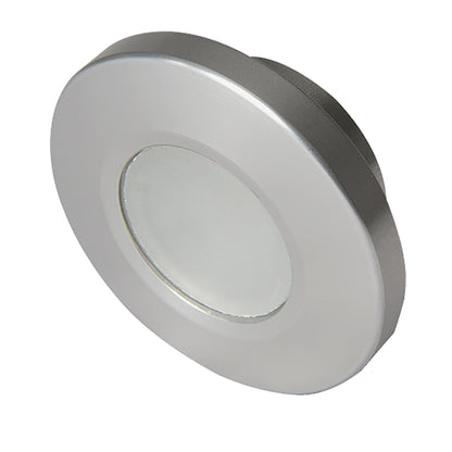 Lumitec Orbit Spectrum Flush Mount Down Light - Brushed Housing - White Dimming  Red/Blue Non-Dimming [112507]