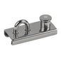 Schaefer T-Track Stainless Steel Slider 1" x 1/8" Lined [17-59]