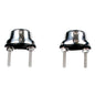 Edson Stainless Steel Pedestal Guard Mounting Feet - Pair [310ST-100-125]