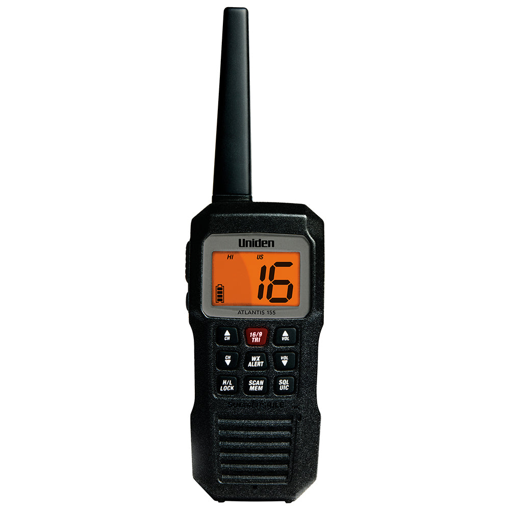 Uniden Atlantis 155 Handheld VHF Floating Marine Radio - Thumbnail 5