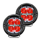 RIGID Industries 360-Series 4" LED Off-Road Spot Beam w/Red Backlight - Black Housing [36112]