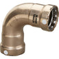 Viega MegaPress 3/4" 90 Copper Nickel Elbow - Double Press Connection - Smart Connect Technology [88005]