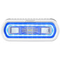 RIGID Industries SR-L Series Marine Spreader Light - White Surface Mount - White Light w/Blue Halo [51101]