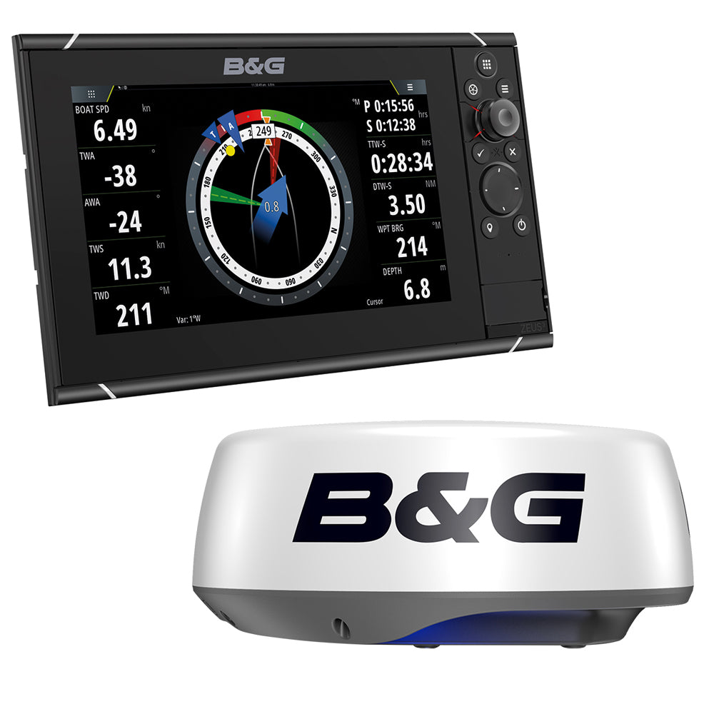 B&G Zeus3S Glass Helm 16" Multifunction Chartplotter Display