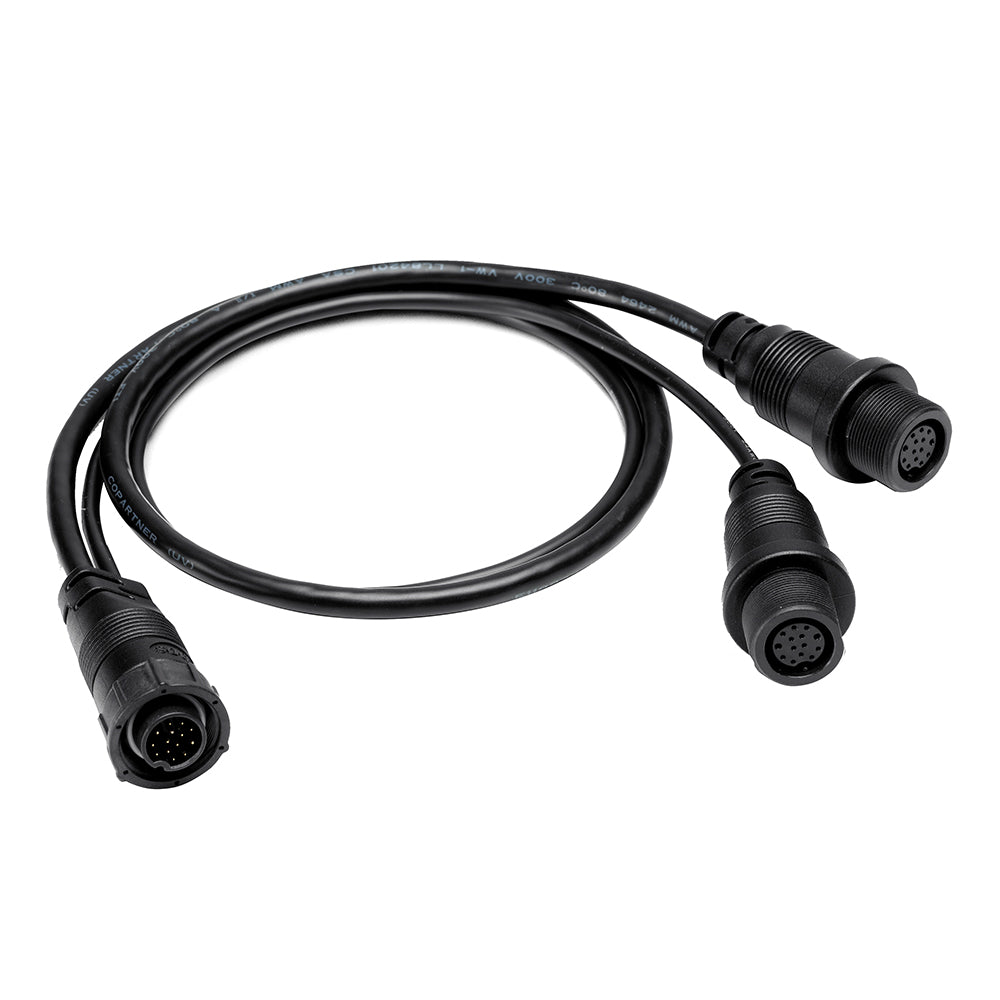 Humminbird 14 M SILR Y - SOLIX/APEX Side Imaging Left-Right Splitter Cable - Thumbnail 5