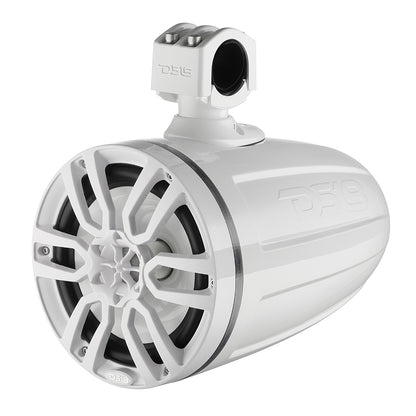 DS18 X Series HYDRO 6.5" Wakeboard Pod Tower Speaker w/RGB LED Light - 300W - White  [NXL-X6TP/WH]