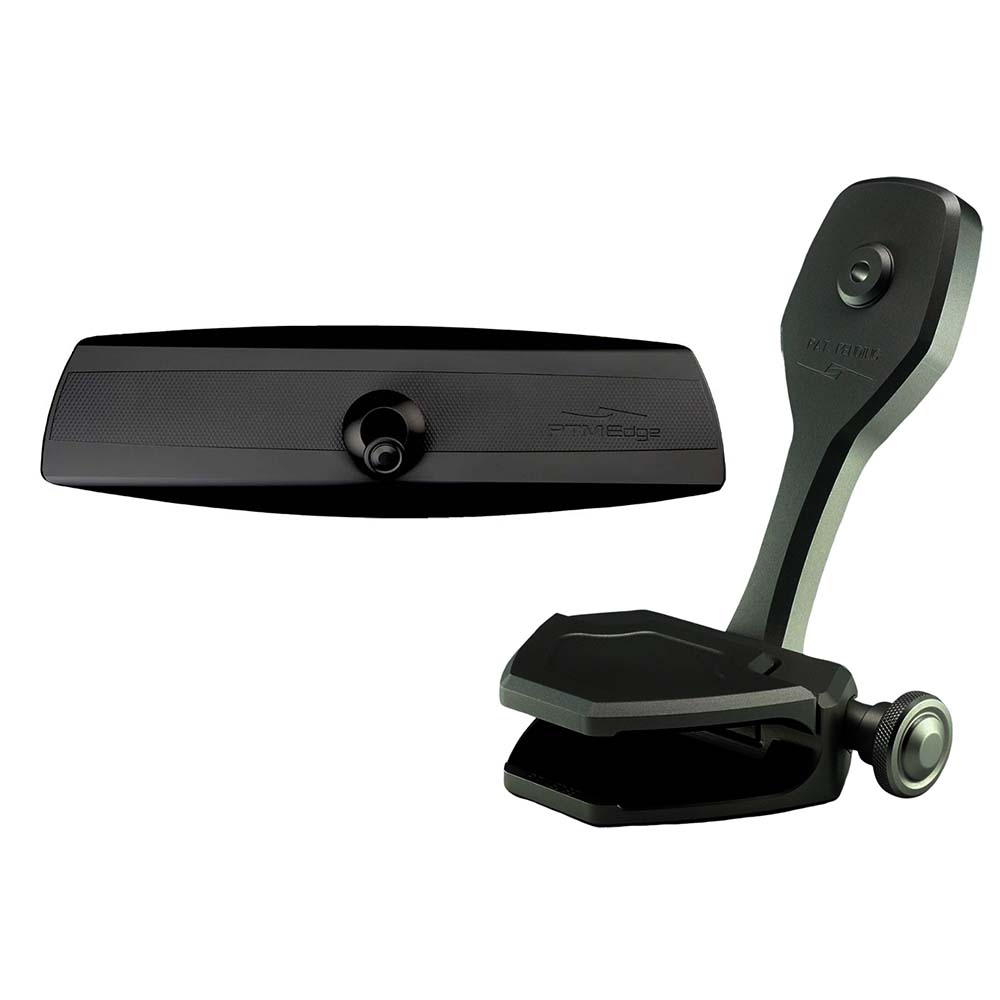 PTM Watersports Mirror/Bracket Kit w/VR-140 Elite Mirror  ZXR-300 (Black) [P12848-1300TEBBK]